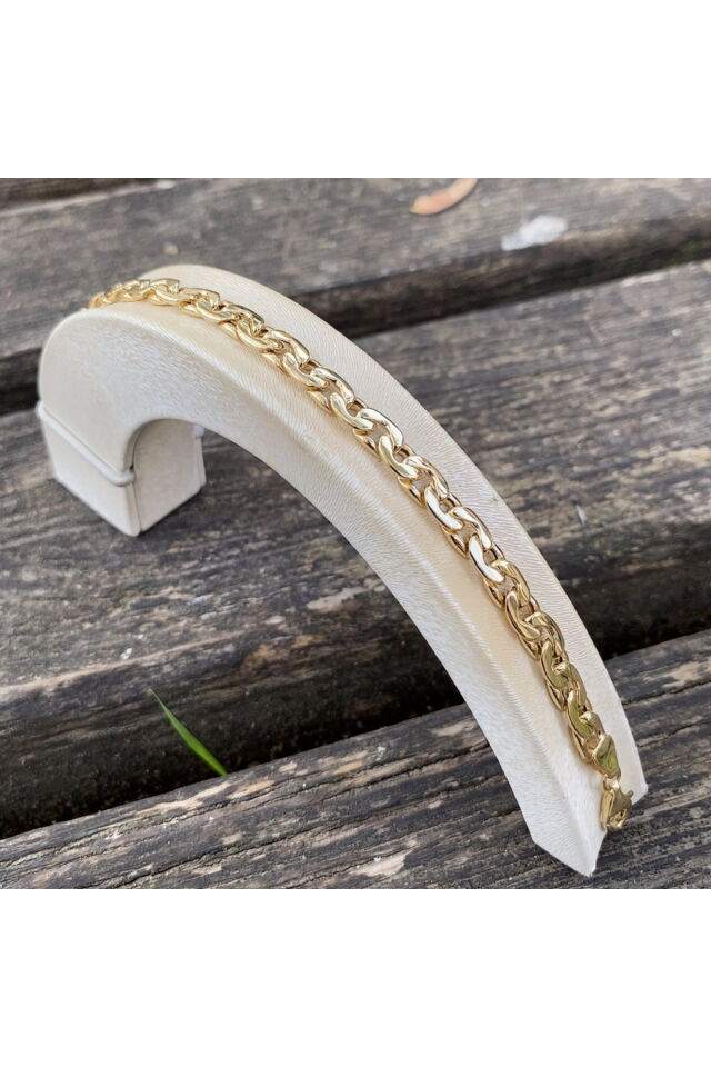 Altın unisex bileklik