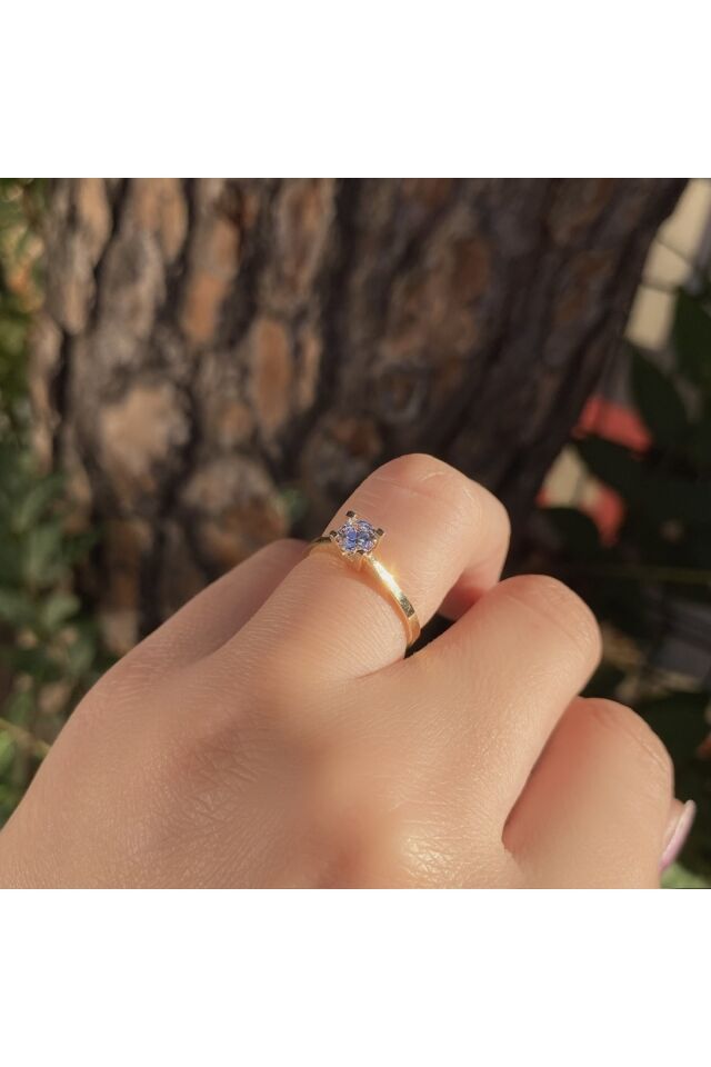 Tektaş altın yüzük