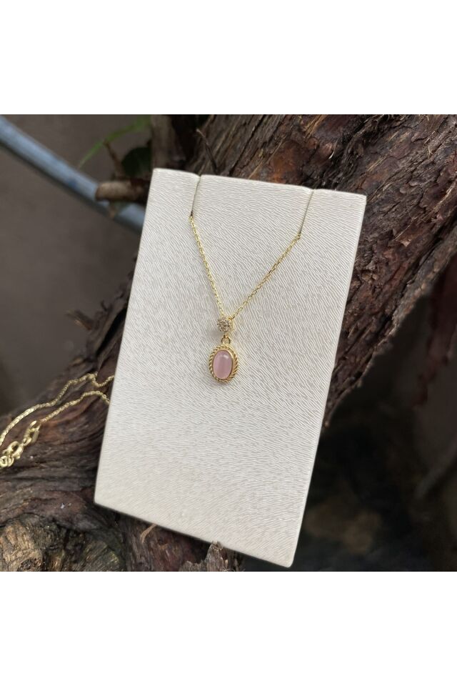 Minimal altın kolye