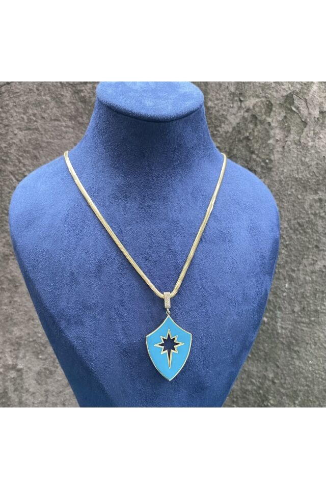 Balıksırtı altın kolye