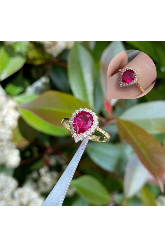 Altın Damla Yüzük